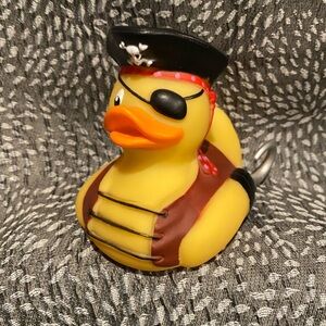 Rubber pirate duck